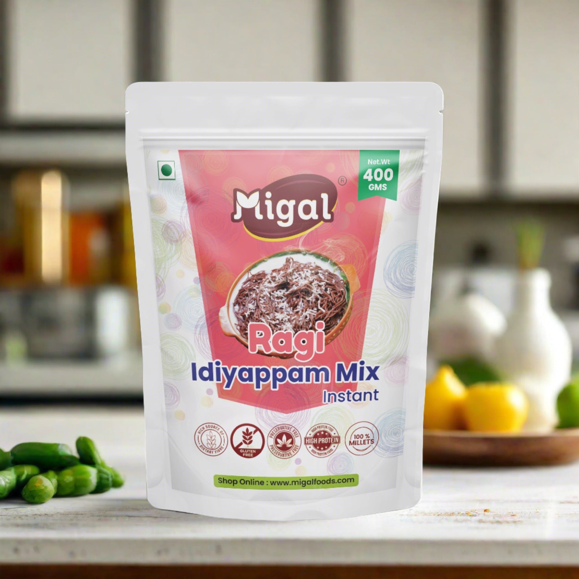 Migal Ragi Idiyappam Mix - 400g