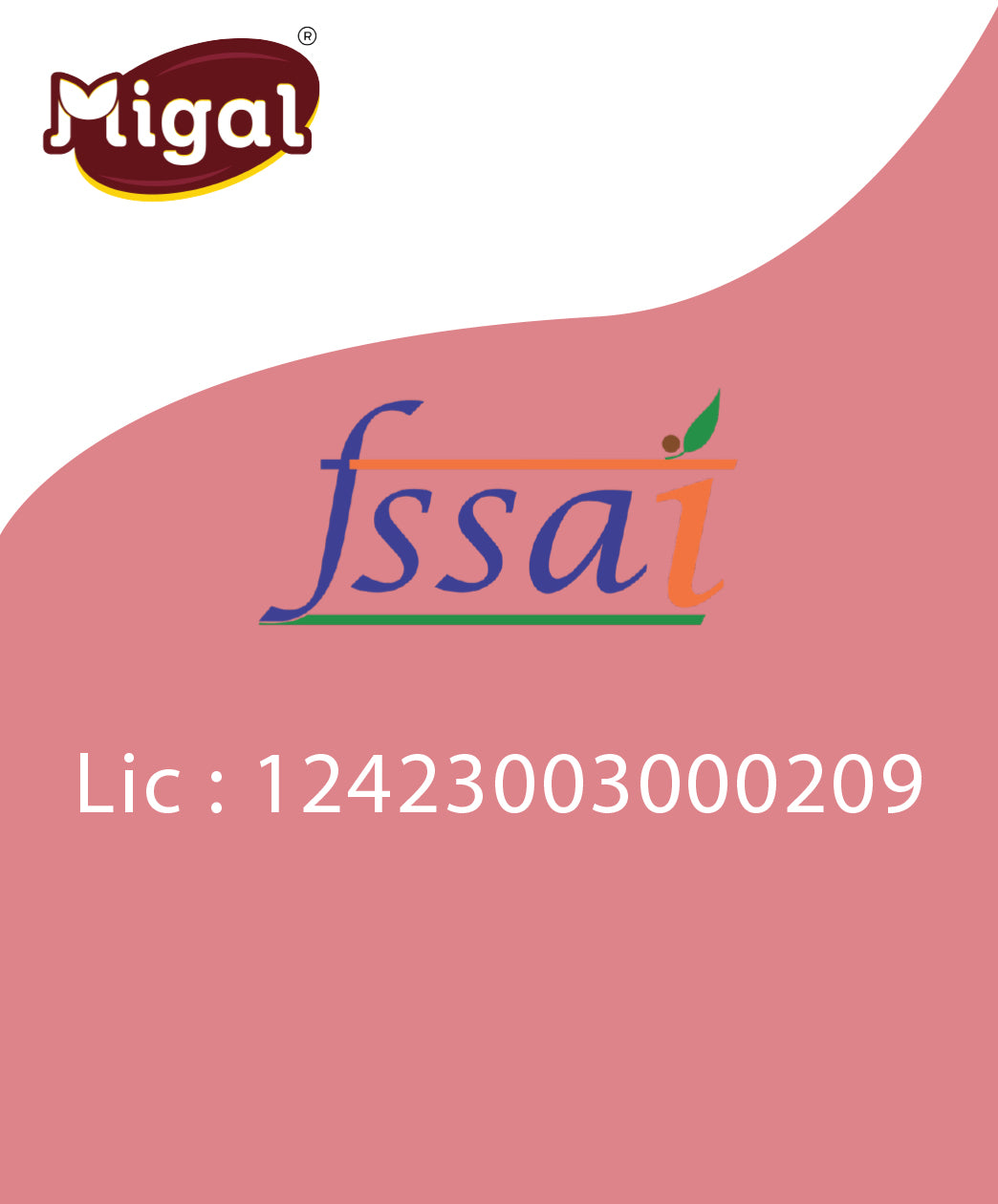 FSSAI Certified Brand