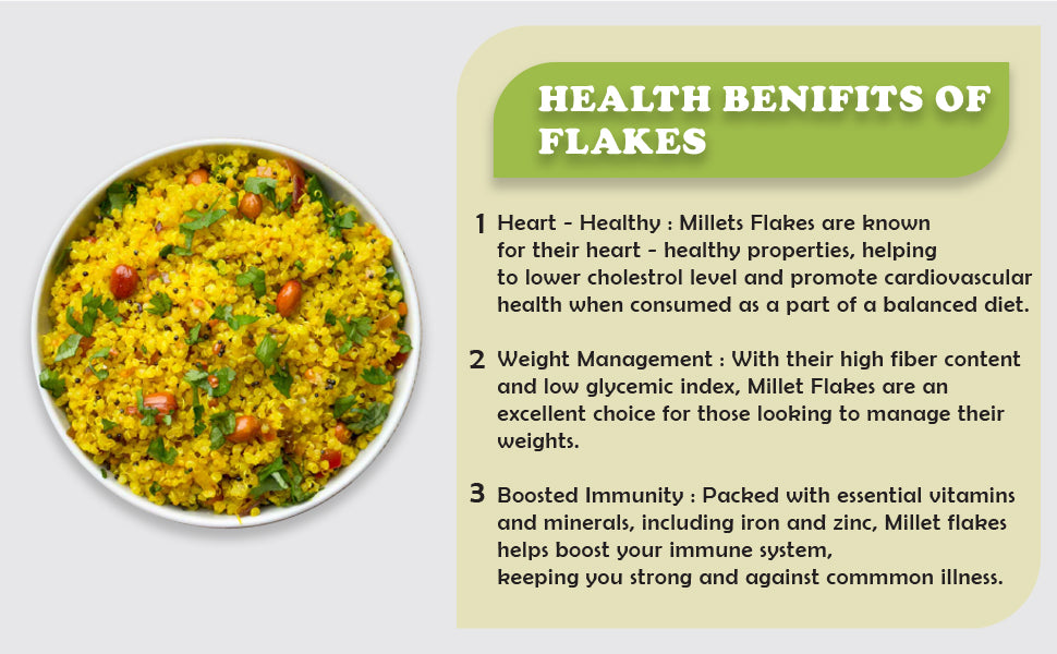 millet flakes barnyard millet flakes organic millet flakes millet poha flakes online pearl millet flakes ragi flakes for weight loss rolled millet flakes