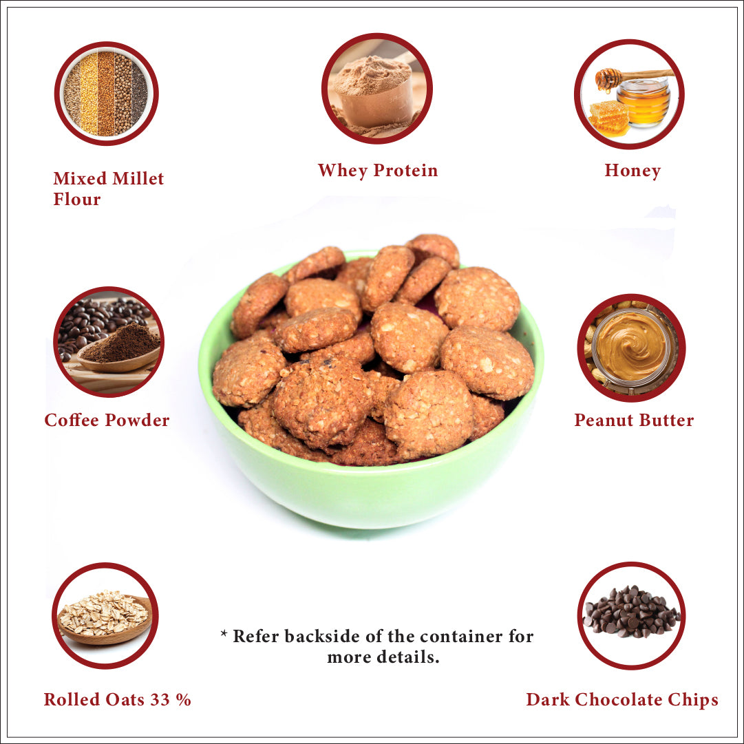 Mocha Millet Nutri Gen Cookies - 560gm