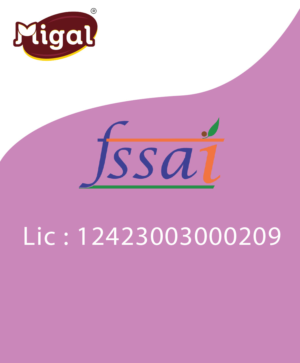 FSSAI Certified Brand