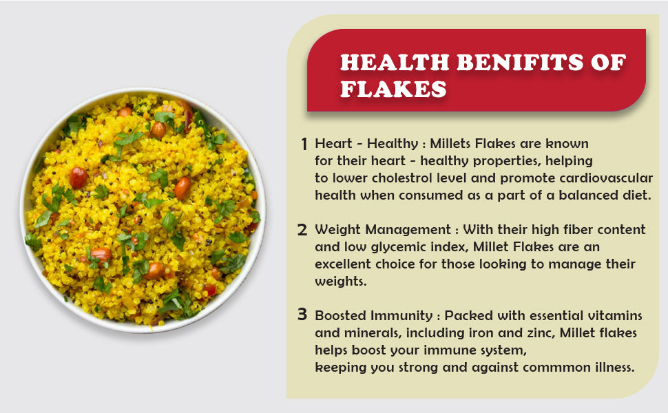 Benefits of Flakes Heart Healthy, Weight Management, Boosted Immunity
