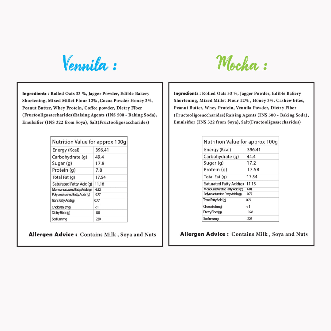 Millet Nutri gen Cookies Combo pack - 560gm