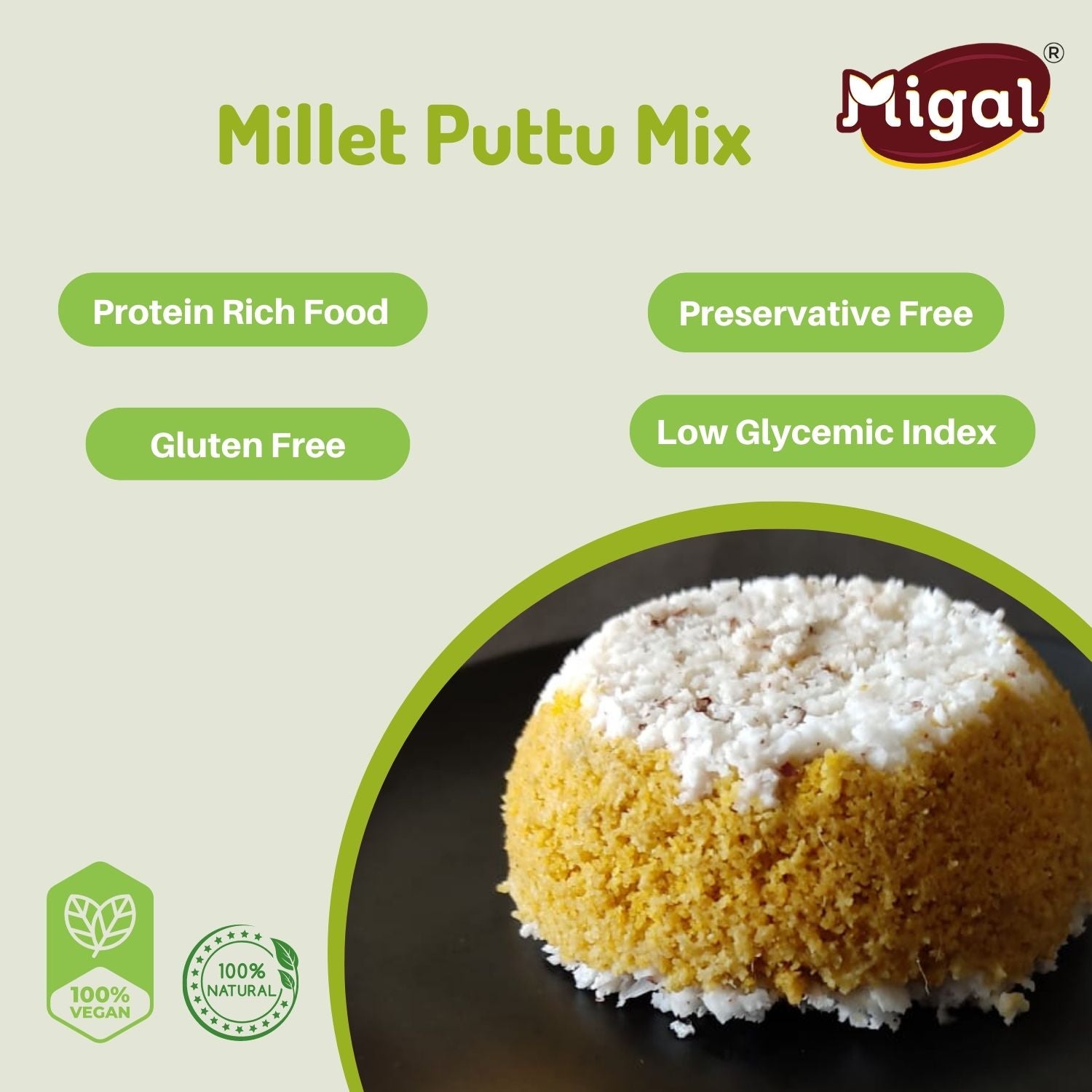 Protein Rich Food Preservative Free Low Glycemic Index Gluten Free