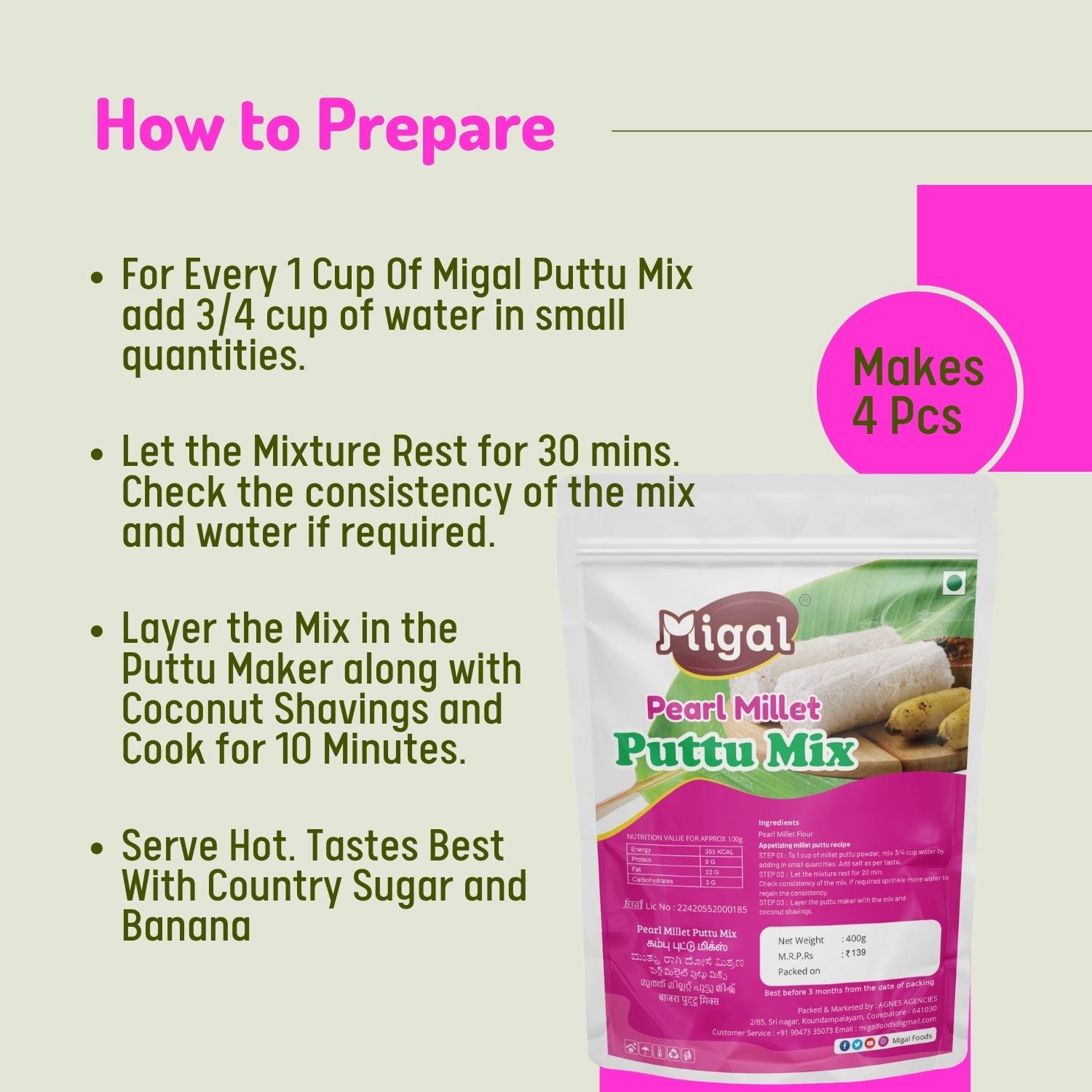 Pearl_Puttu_MIx_Recipe