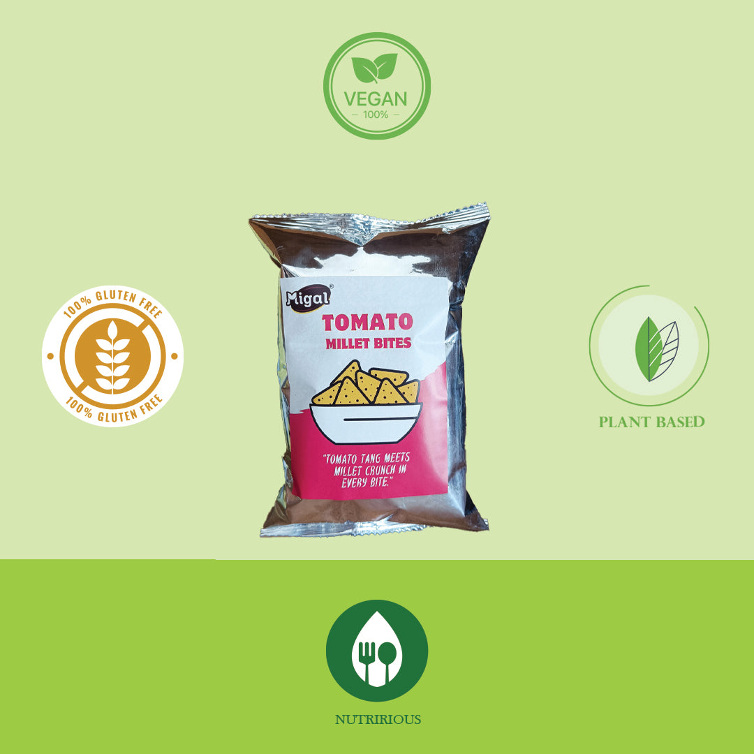 Migal Tomato Millet Bites 55g