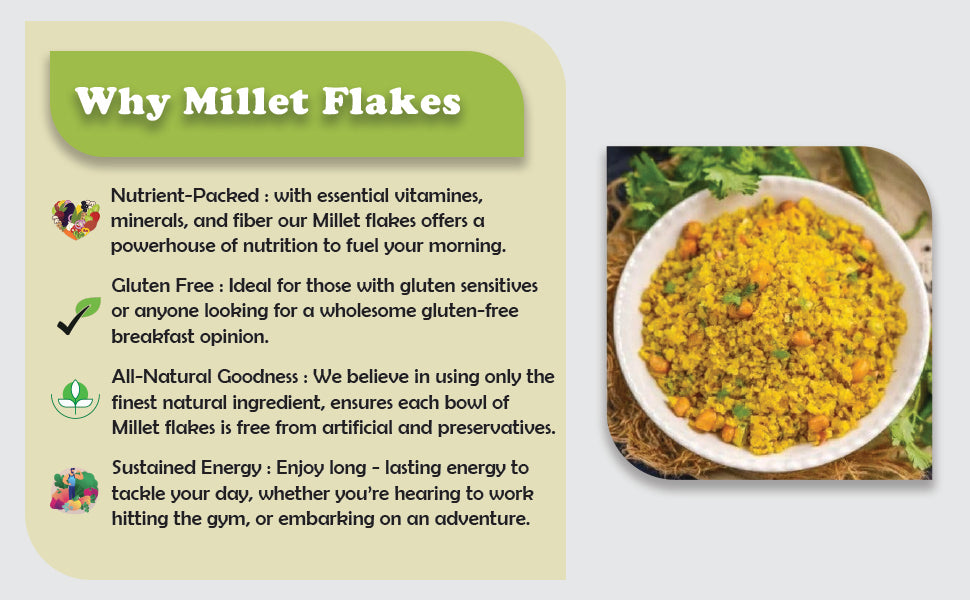 millet flakes barnyard millet flakes organic millet flakes millet poha flakes online pearl millet flakes ragi flakes for weight loss rolled millet flakes
