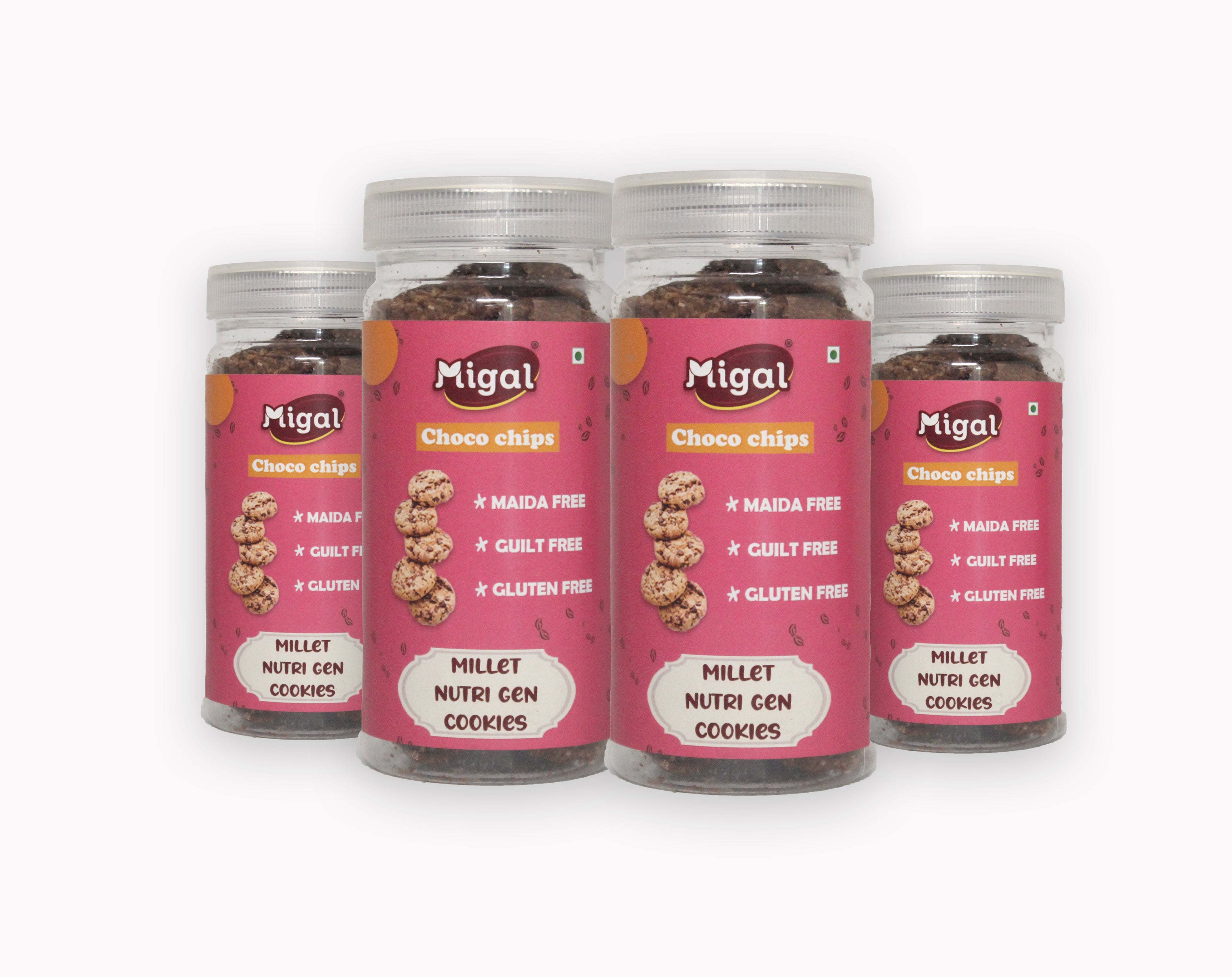 Choco Chip Millet Nutri Gen Cookies - 560 gm