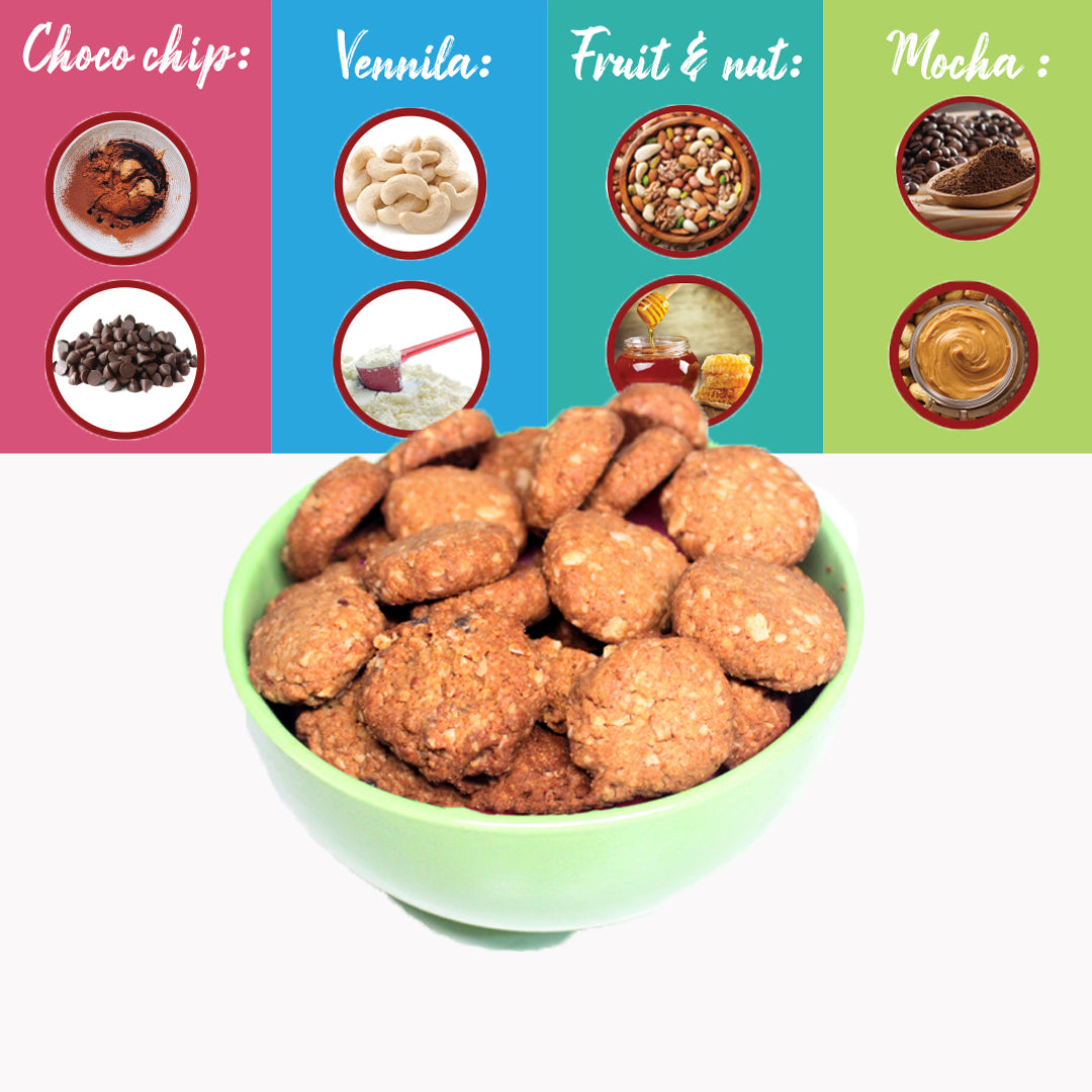 Millet Nutri gen Cookies Combo pack - 560gm