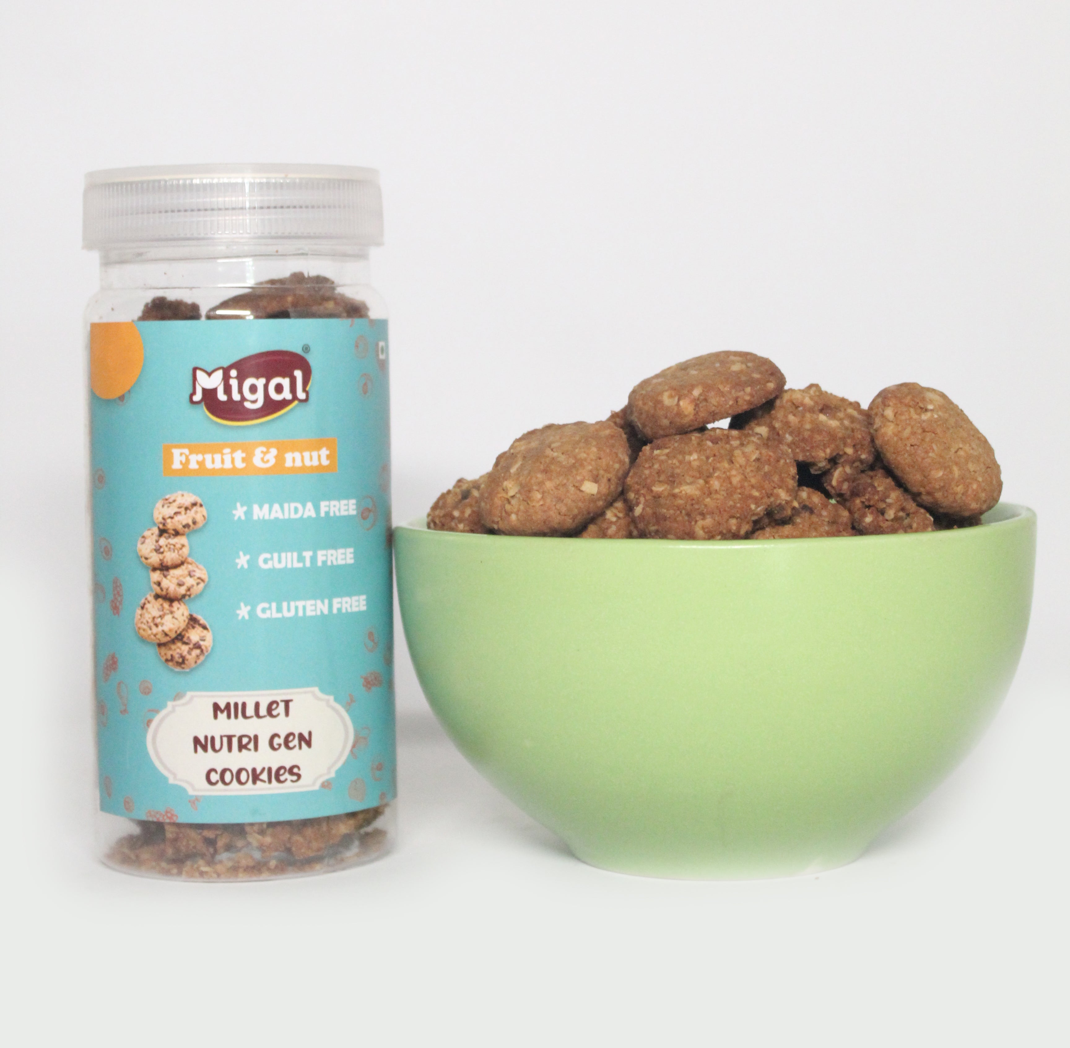 Millet Nutri gen Cookies Combo pack - 560gm