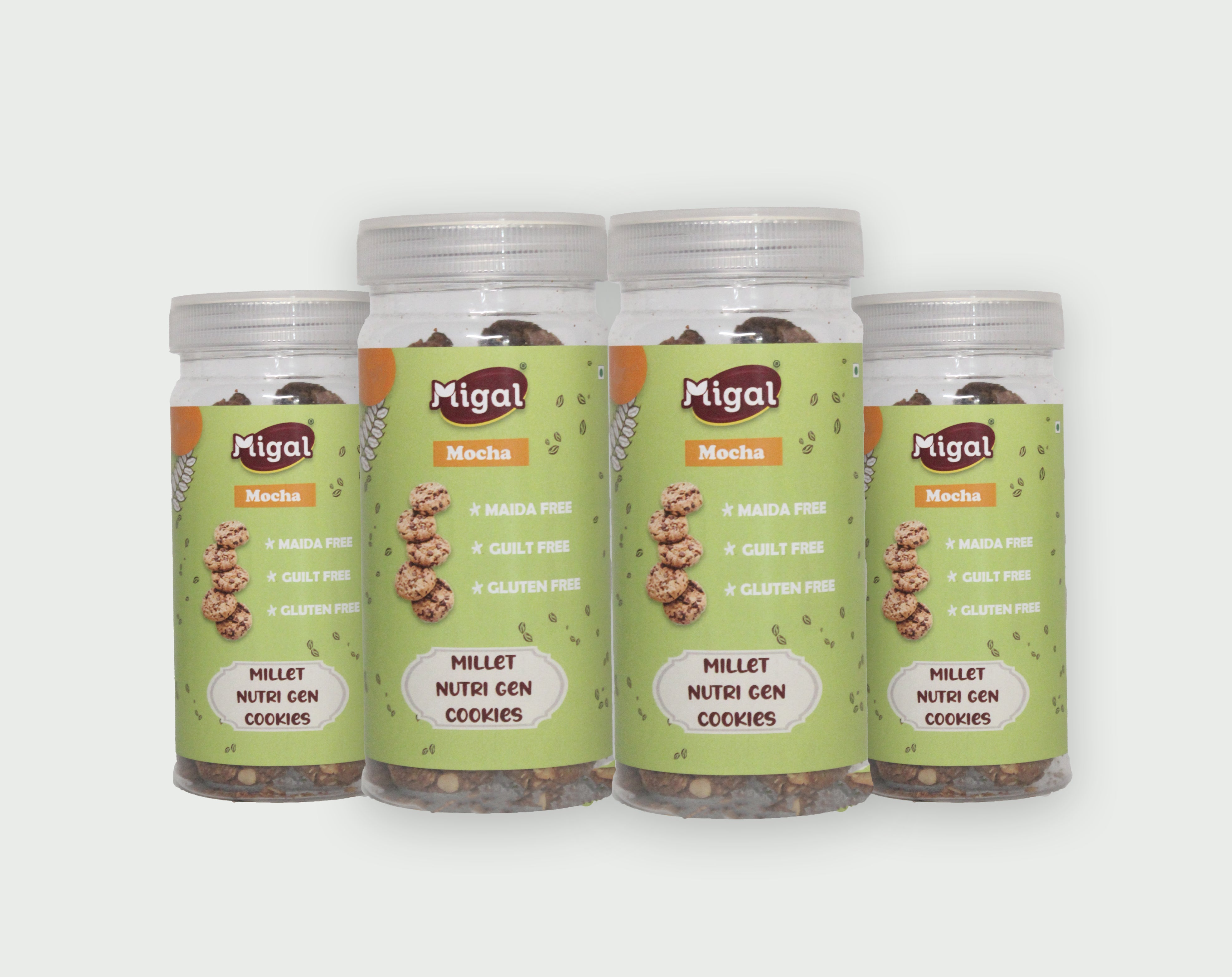 Mocha Millet Nutri Gen Cookies - 560gm