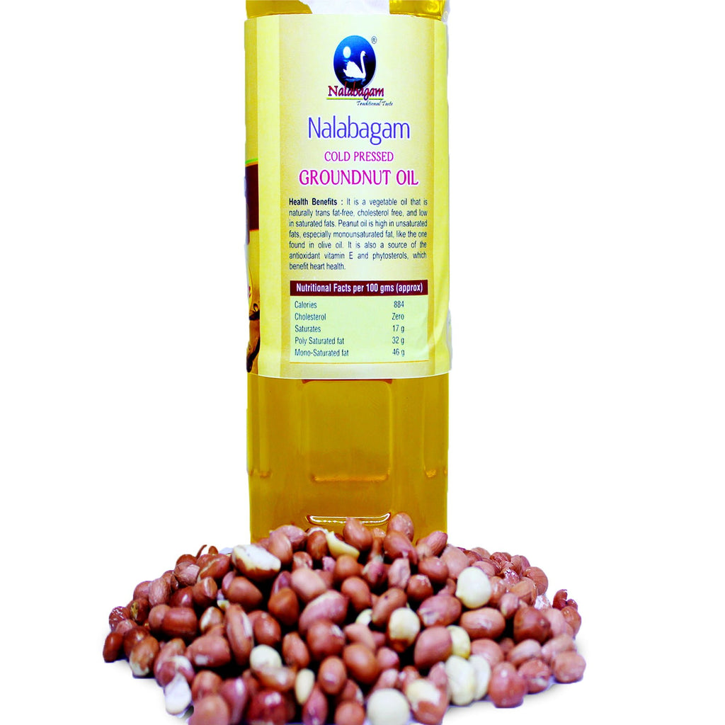 Cold Pressed Groundnut Oil Buy Groundnut Oil online Nalabagam Store