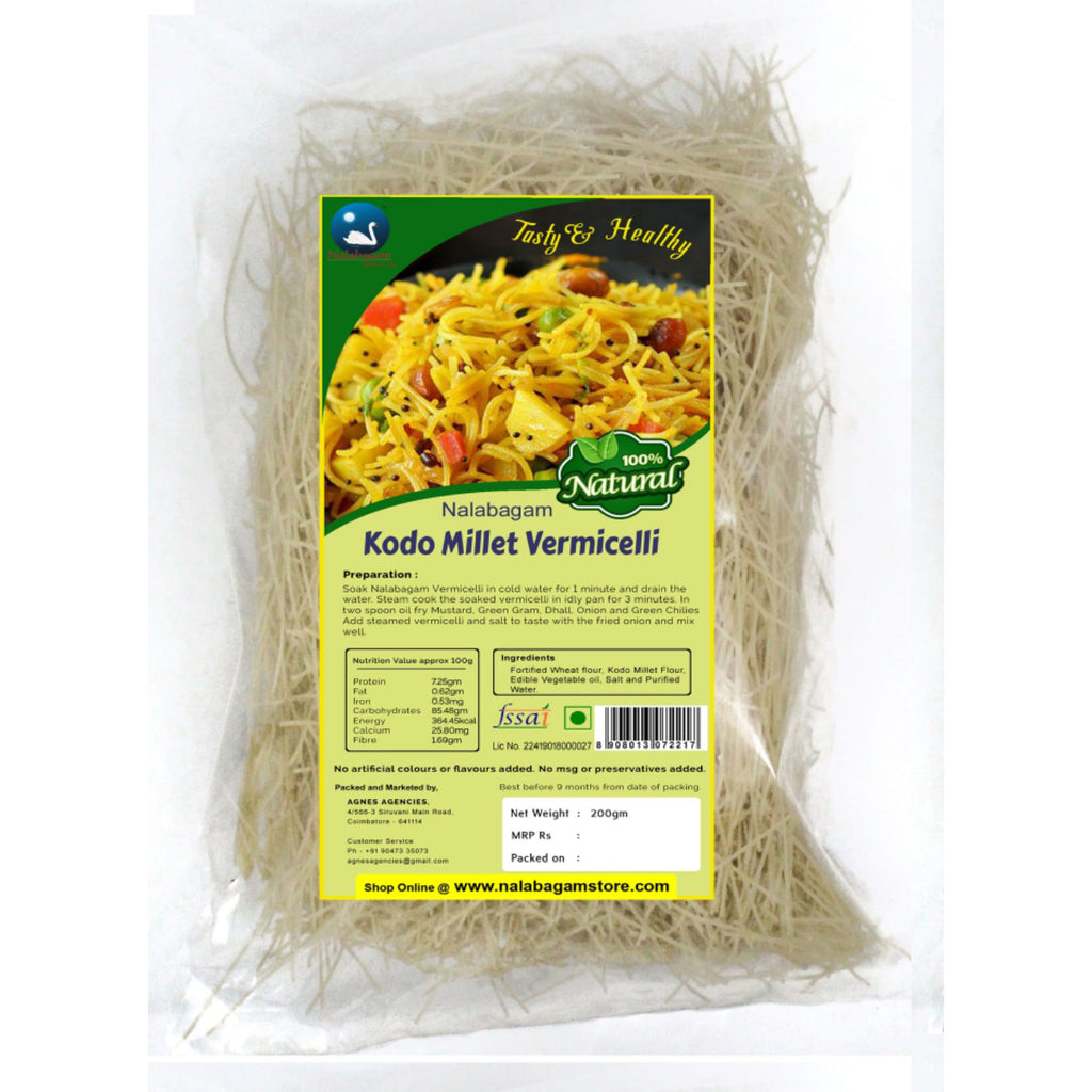 Kodo Millet Vermicelli / Millet Vermicelli Online Nalabagam Nalabagam Store
