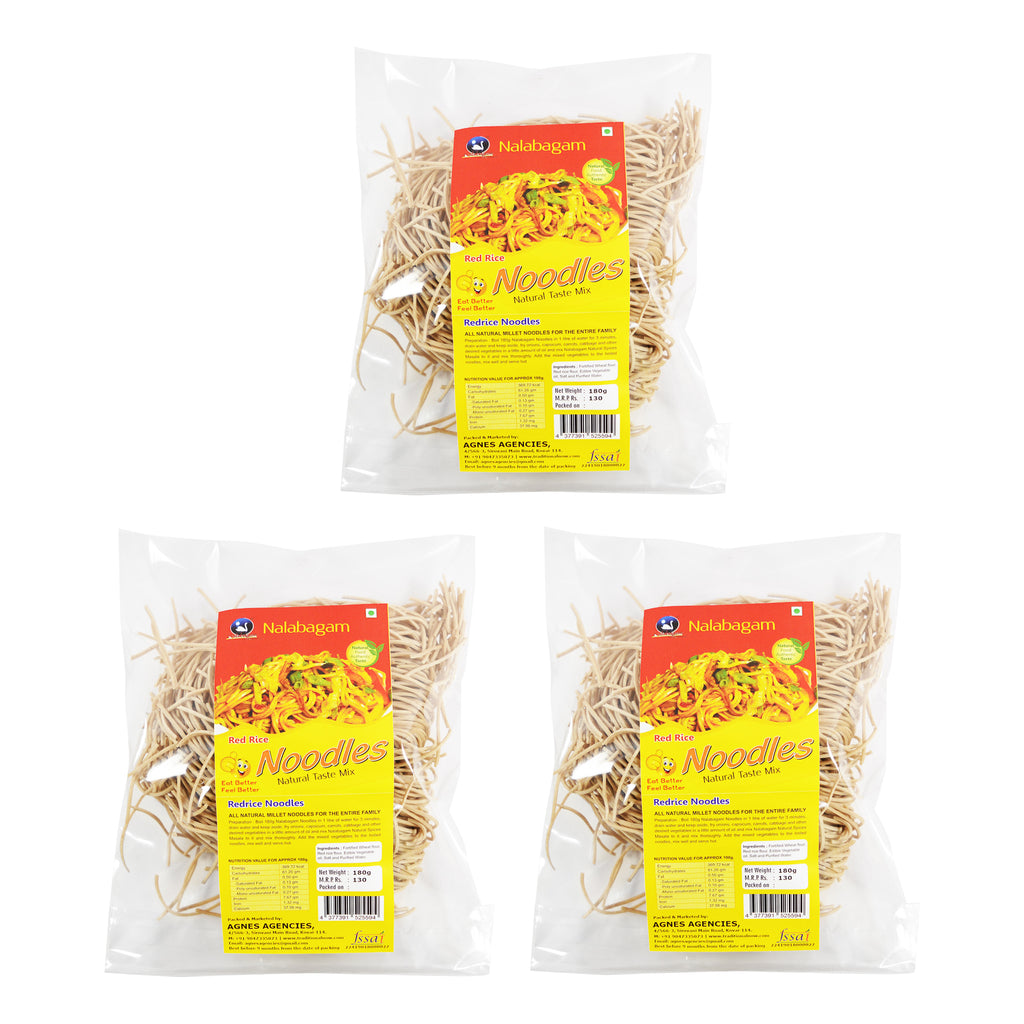 Red Rice Noodles Pack of 3 My Store