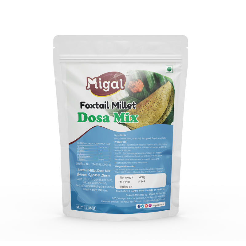 Foxtail Millet Dosa Mix